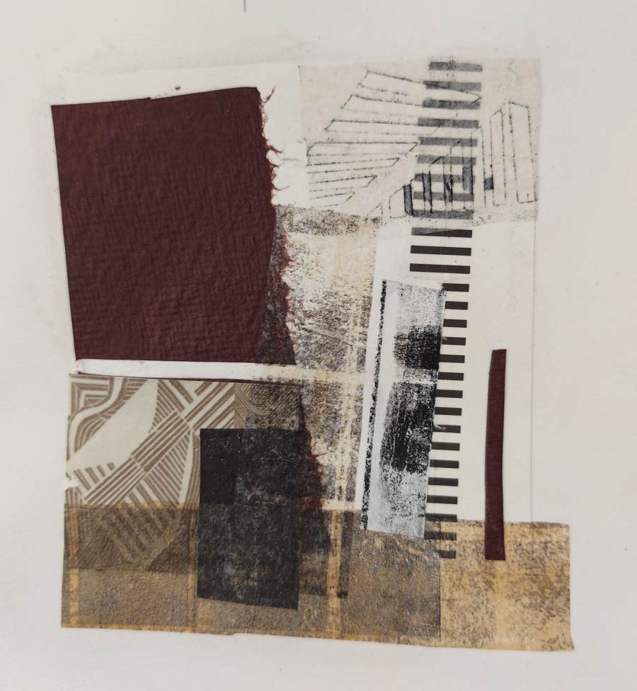 Abstract Print/Collage