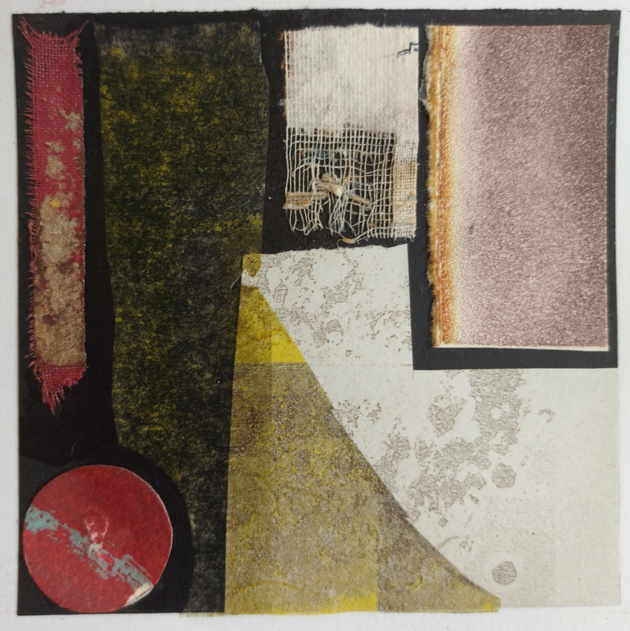 Abstract Print/Collage