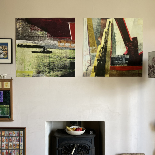 Image of my print in situ