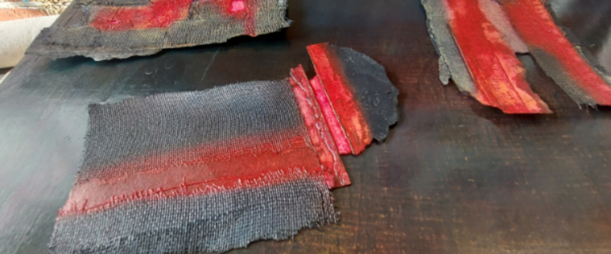 Preparing for an exhibition