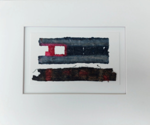 Paired Back Collagraph plate