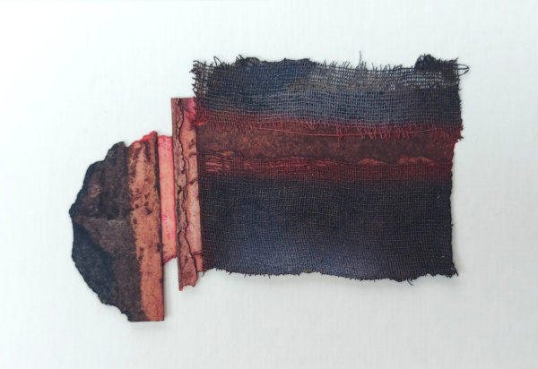 Paired Back - Collagraph plate